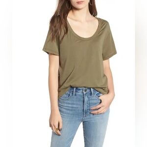 Treasure & Bond Burnout Boyfriend Tee sz S